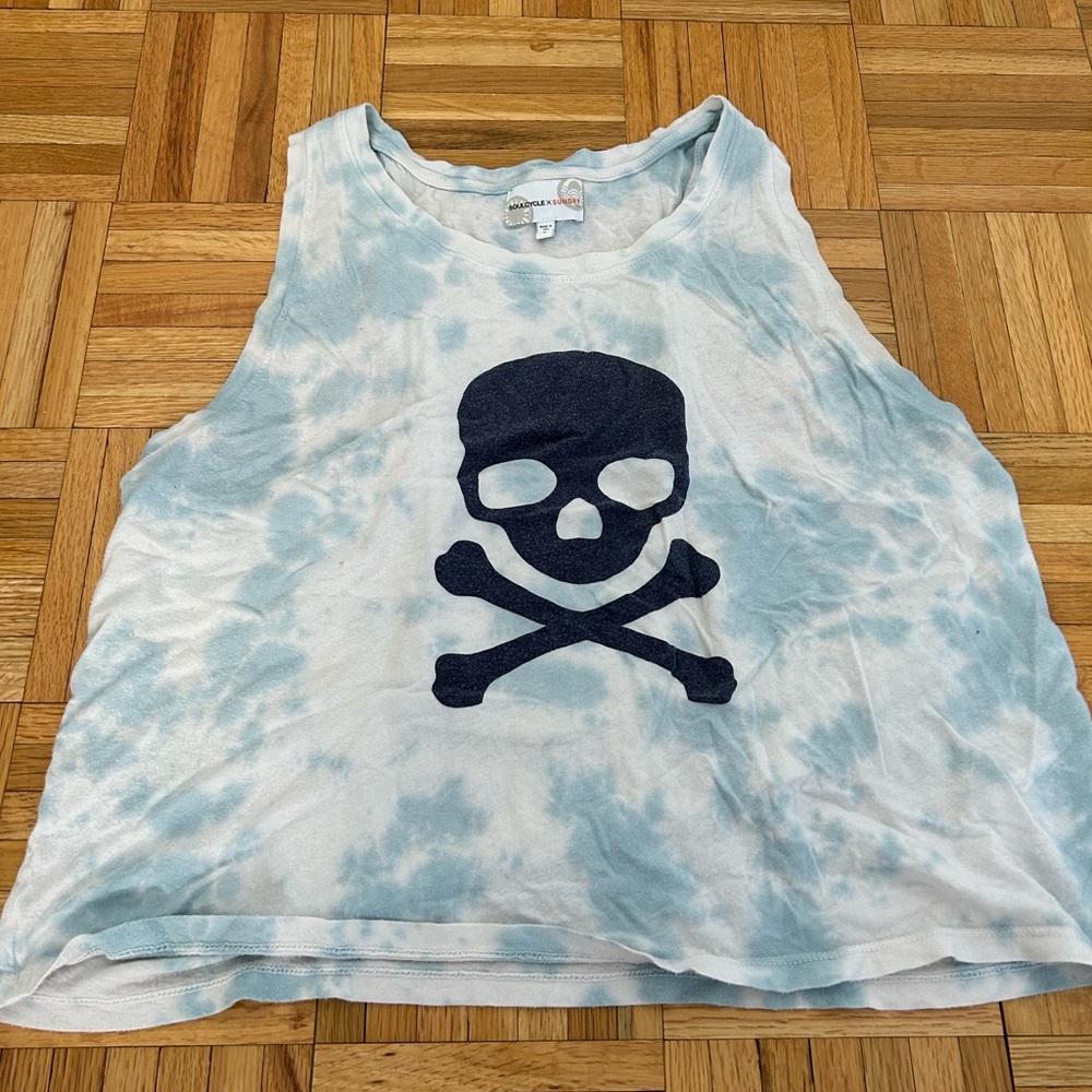 Soul cycle and sundry collaboration tank top
